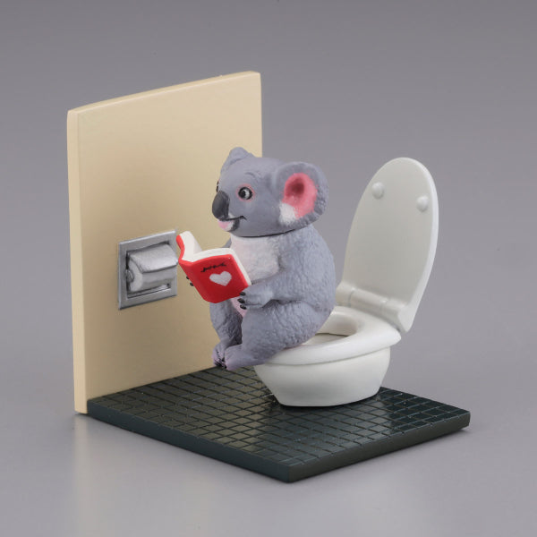 minQ Kunio Sato's Animals "Toilet Time 2" (Kind of 4; a set of 6)