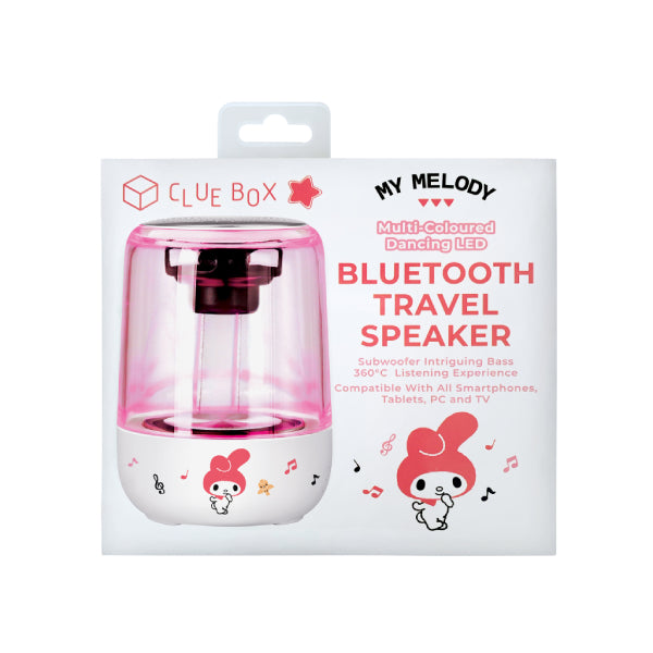 Clue Box x Sanrio - Bluetooth Travel Speakers with SD Card Slot