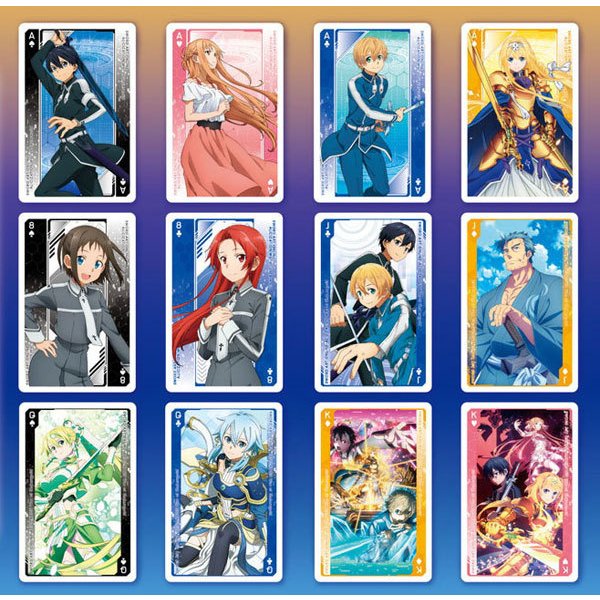 Sword Art Online Alicization War of Underworld - Playing Cards