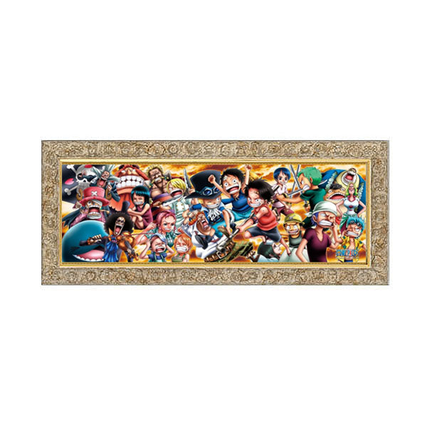 One Piece 352 pieces of puzzle << One Piece Chronicle 3 ~ >> 18.2x51.5cm with Frame include