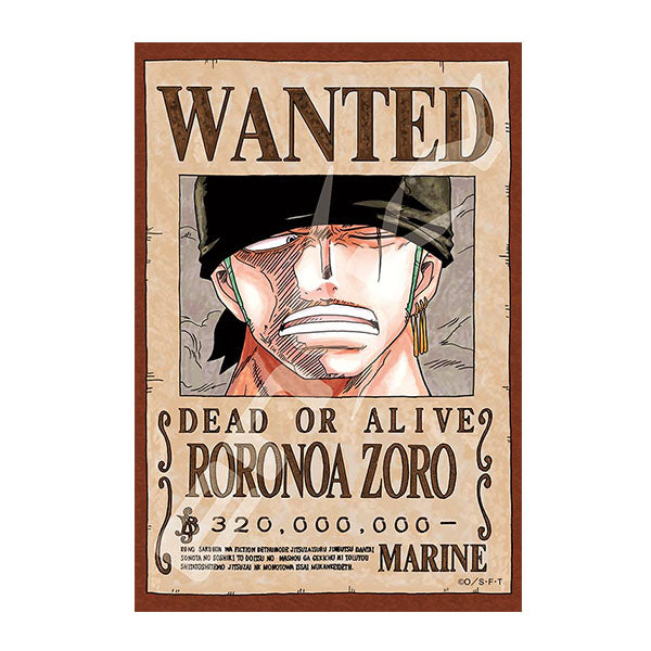 One Piece 150 pieces of puzzle << Wanted Poster - Zoro ~ >> 10x14.7cm
