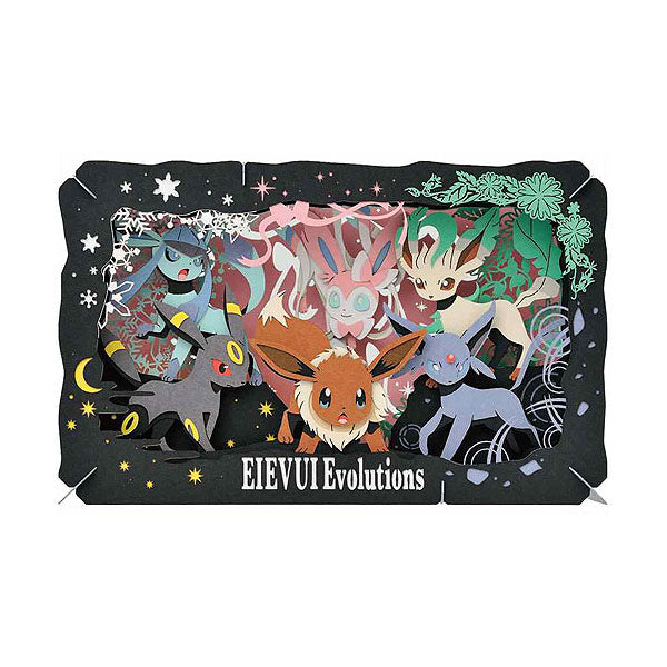 Paper Theater - Pokemon Eevee Evolutions (2) PT-L05 寵物小精靈伊背