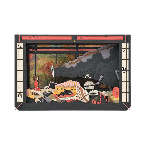 Paper Theater PT-L04 Spirited Away After the Banquet 3D Puzzle Anime DIY No Face