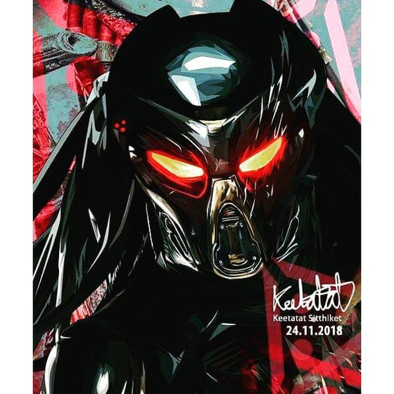 Pop Art Poster Wall Decoration Drawing The Predator Movie Collectibles