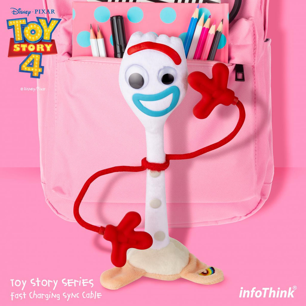 Forky Toy Story 4 Disney Characters Type C Cable