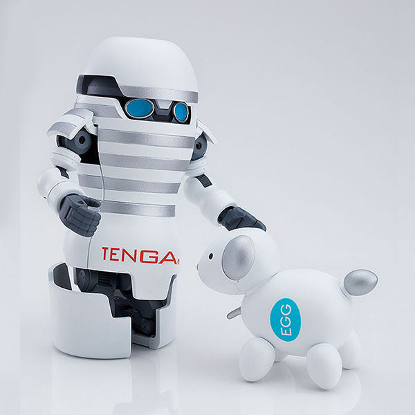 TENGA Robot HARD & SOFT Special Set Figure White EGG Javelin Dog