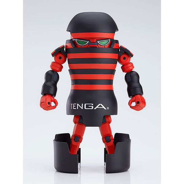 TENGA Robot Hard GoodSmile Action Figure Red Front Transformed