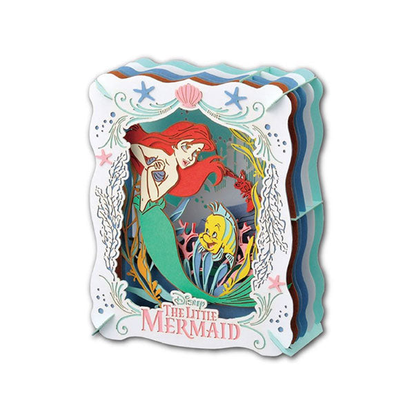 The Little Mermaid Ariel & Flounder Disney Paper Theater Music of Sea