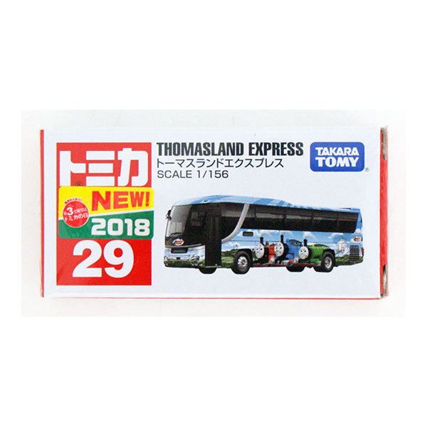 Tomica - No.29 Thomas & Friends Land Express Diecast Toy Bus | UP-NEXT HK 合金車仔巴士
