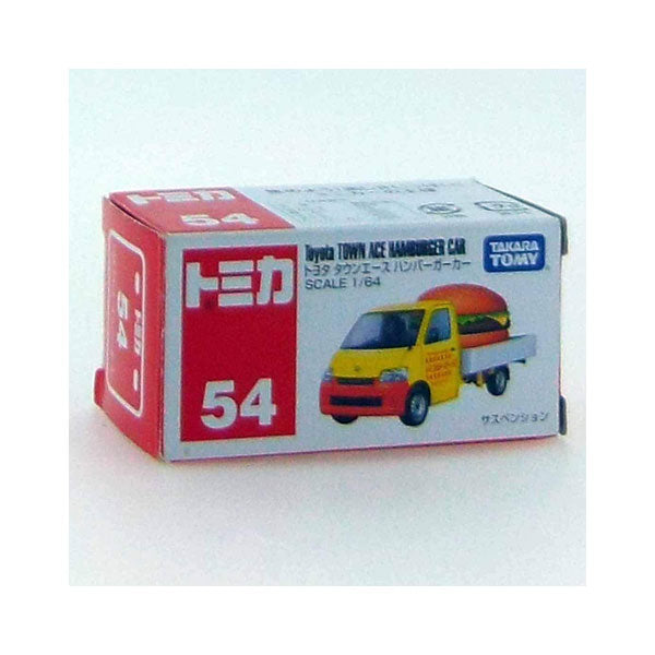 Tomica - No.54 Toyota Town Ace Hamburger Car 合金車仔玩具模型 UP-NEXT HK