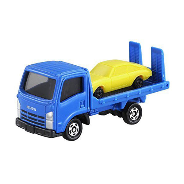 Tomica - No.60 Isuzu Elf Vehicle Transporter Diecast Toy Truck