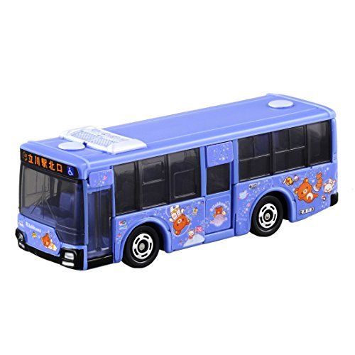 Tomica - No.8 Mitsubishi Fuso Aerostar Tachikawa bus x Rilakkuma 鬆弛熊模型車仔巴士