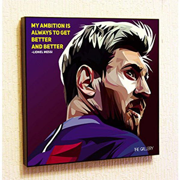 Drawing (Lionel Messi - My Ambition Is Always To Get Better And Better )_Art_Arteria - Up-Next