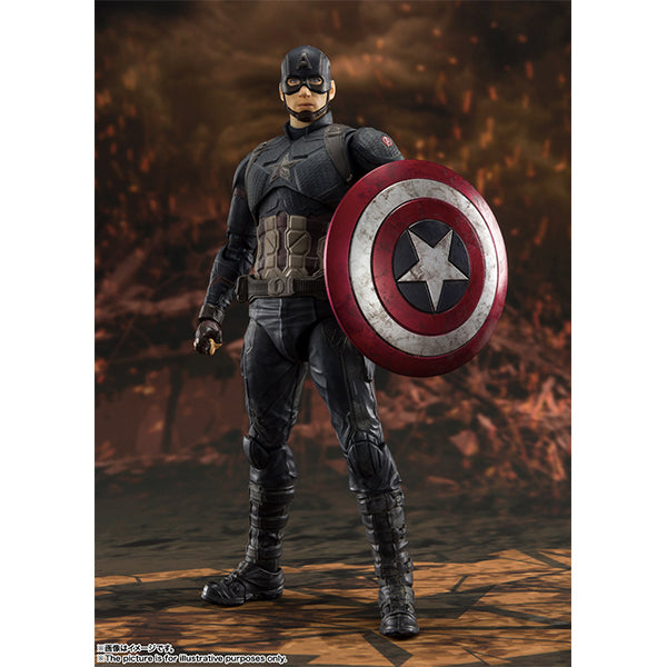 Shf Captain America Marvel Avengers SHF Movable Captain America
