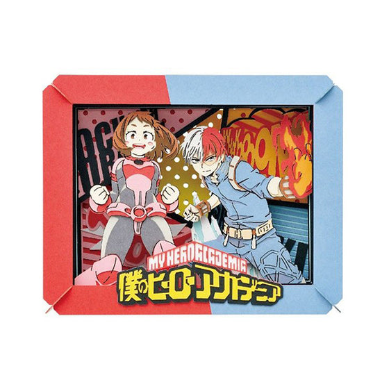 Paper Theater PT-161 - My Hero Academia Ochaco Uraraka & Shoto Todoroki