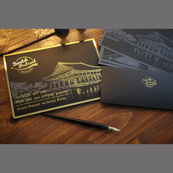 Scratch Postcard - Ver. Korea_Art, Fun :)_LAGO - Up-Next