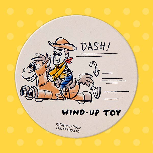 Disney Character Toy Story - Woody and Horse Bullseye Cup Coaster