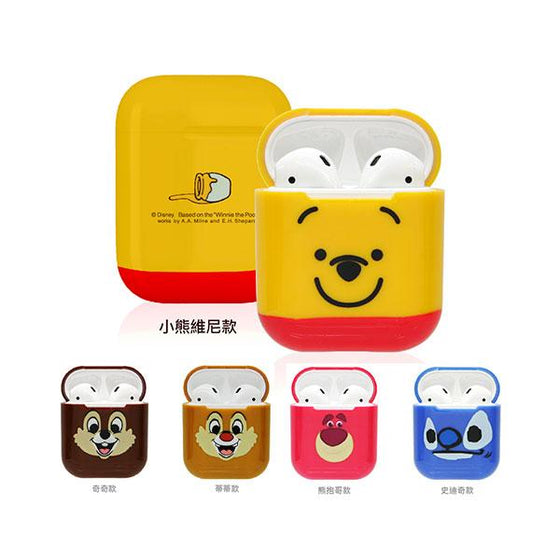 Winnie The Pooh Chip Dale Lotso Stitch Disney Characters Airpods Anti Scratch Protect case
