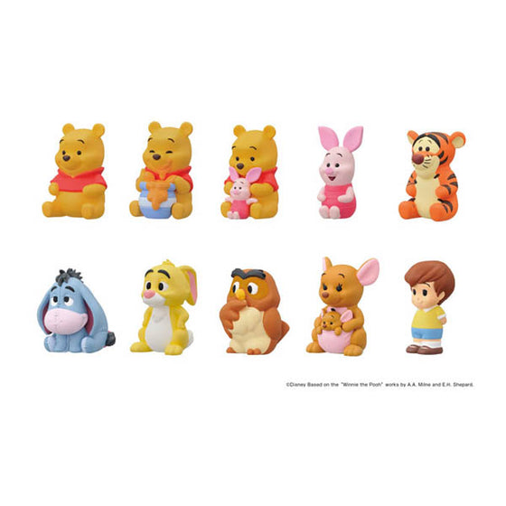 ENSKY Winnie The Pooh PVC Mascot Figure Set (1 Box 10 Pieces)| Up-Next HK