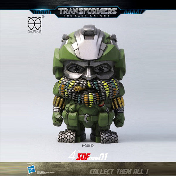 Herocross Transformers Army Autobot 4" The Hound Figure The Last Knight