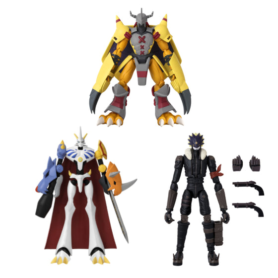 ANIME HEROES DIGIMON 數碼暴龍 (WARGREYMON / OMEGAMON / BEELZEMON)