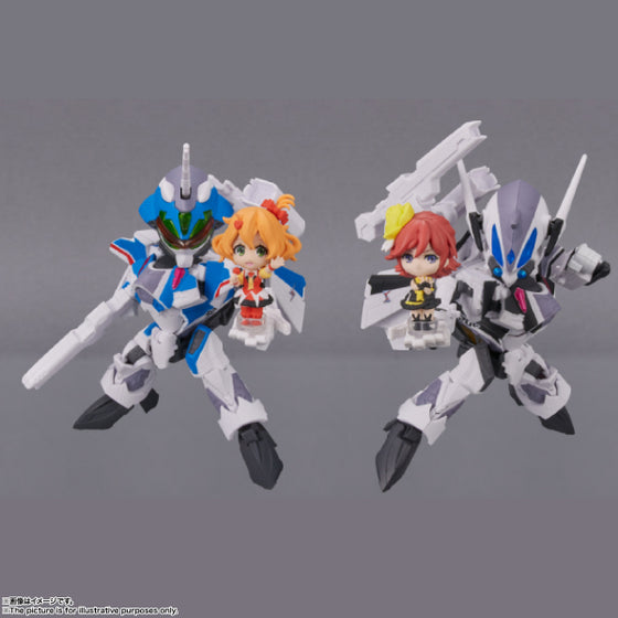 TINY SESSION VF-31J SIEGFRIED (HAYATE USE with FREYJA / MESSER USE with KANAME) 超時空要塞 齊格菲 (疾風機 / 梅薩機)