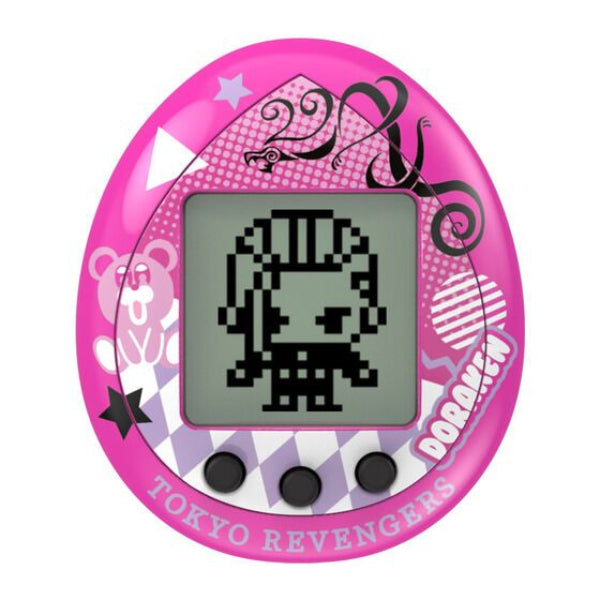  Bandai Tamagotchi Tokyo Revengers Mikey Version with Hugmy  Figure, 4 cm Virtual Pet Based on Tokyo Revengers Manga and Anime with  Collectable Mikey Hugmy Anime Merch