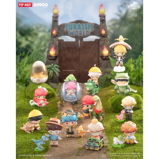Pop Mart - Dimoo Jurassic World Series 侏羅紀世界 恐龍