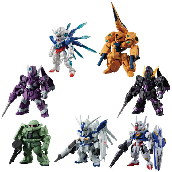 FW GUNDAM CONVERGE 10TH ANNIVERSARY MEMORIAL SELECTION 03 W/O GUM (set of 7) 機動戰士 高達
