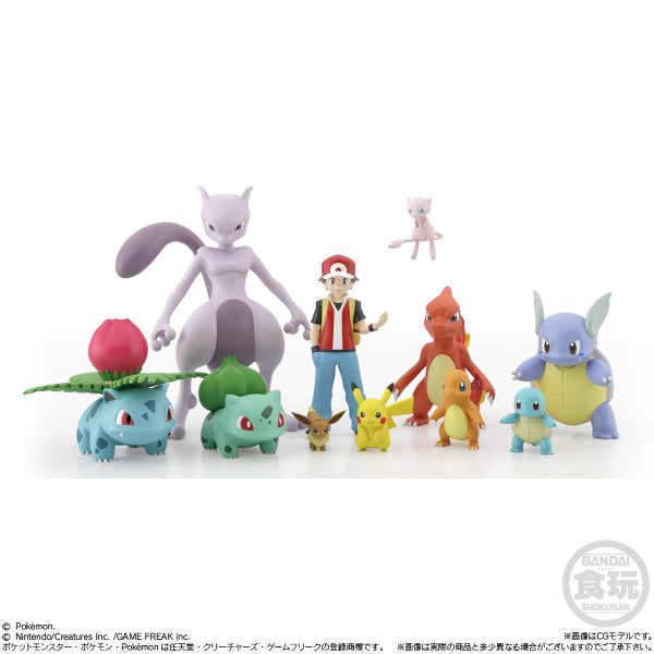 POKEMON 寵物小精靈 寶可夢 SCALE WORLD KANTO REGION SET W/O GUM (2022 Nov Resale ver.)