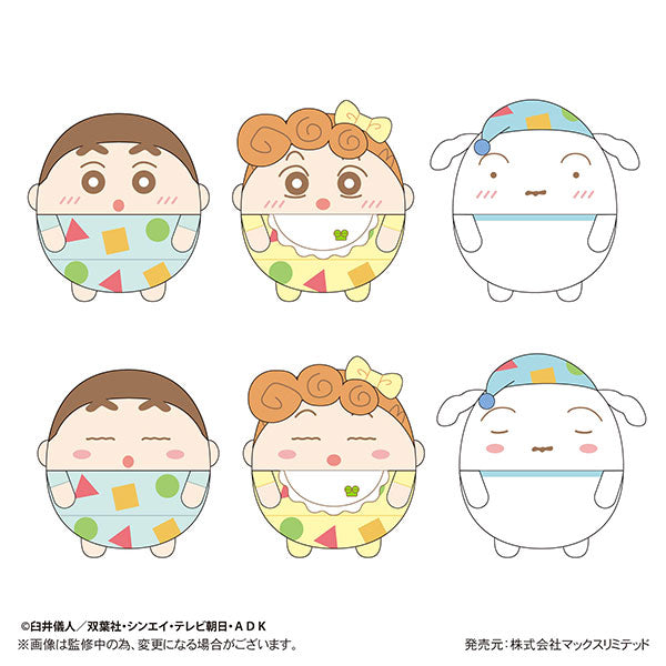 Crayon Shin-chan Fluffy Kororin Collection 3 - Matching pajamas (Set of 6) 蠟筆小新