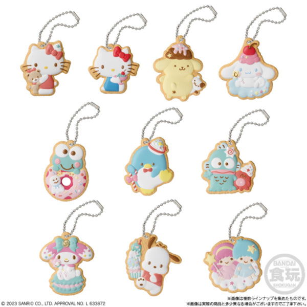 SANRIO CHARACTERS COOKIE CHARMCOT W/O GUM (box of 14)