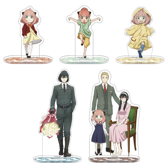 TV Animation "SPY x FAMILY" Main Visual Acrylic Stand (5 variants) 間諜家家酒 間諜過家家 安妮亞 Anya アーニャ