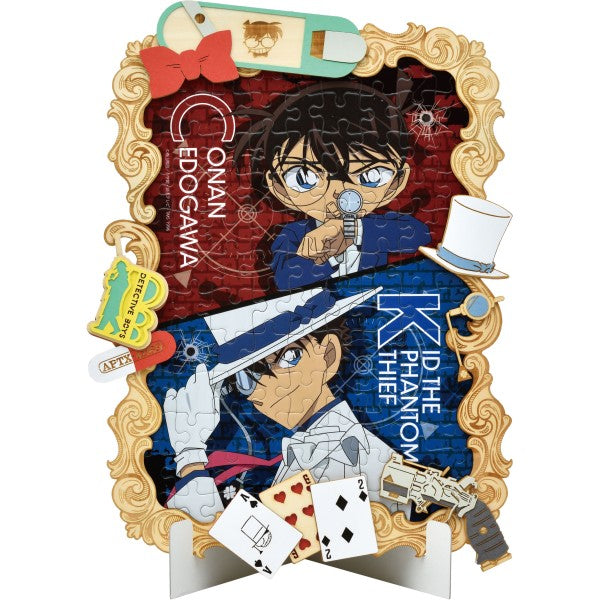 Detective Conan 名偵探柯南 - Art Decoration Jigsaw Puzzle 108 Pieces 108-DW03 [Conan & Kaito Kid]