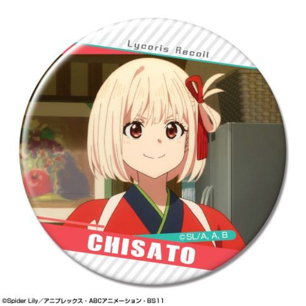 Lycoris Recoil Trading Can Badge Box (set of 12) 莉可麗絲