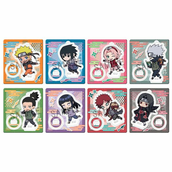 Tokotoko Acrylic Stand NARUTO Vol 1 火影忍者 (set of 8)