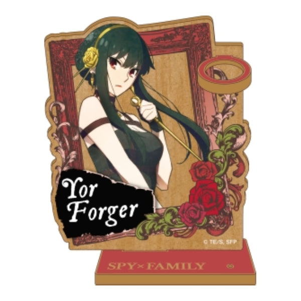 SPY×FAMILY Vintage Series Wood Plate Pen Stand (Loid / Anya / Yor) 間諜家家酒 間諜過家家