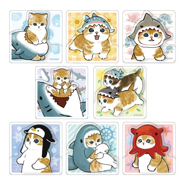 mofusand Acrylic Clip Collection (set of 8)