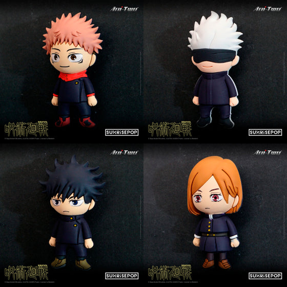 Jujutsu Kaisen 3D Foam Magnet (Yuji / Satoru / Megumi / Nobara) 咒術迴戰 磁石 (虎杖悠仁 / 五條悟 / 伏黑惠 / 釘崎野薔薇)