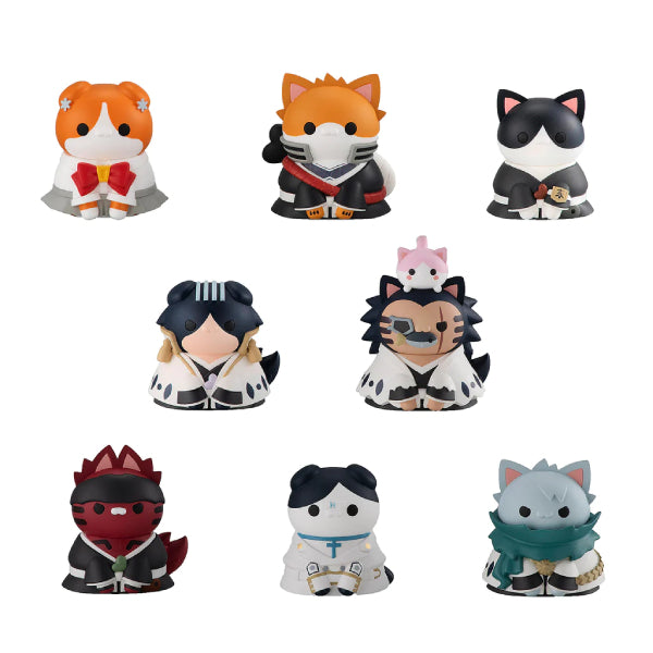 MEGA CAT PROJECT BLEACH：Thousand-Year Blood War BLEACH Nyan (2026 AUG ver.) (set of 8) 死神 漂靈 千年血戰