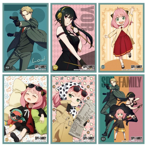 SPY x FAMILY sticker collection (box of 20 packs) 間諜家家酒 (2022 Oct Resale ver.)