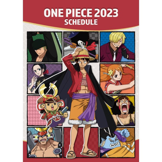 2023 Schedule Book - One Piece 海賊王 EDF-17