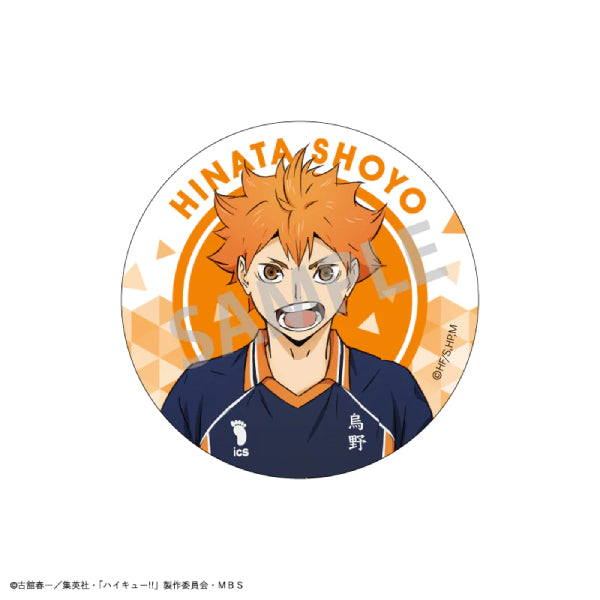 Haikyu!! Trading Hologram Can Badge A (Set of 7) 排球少年 襟章