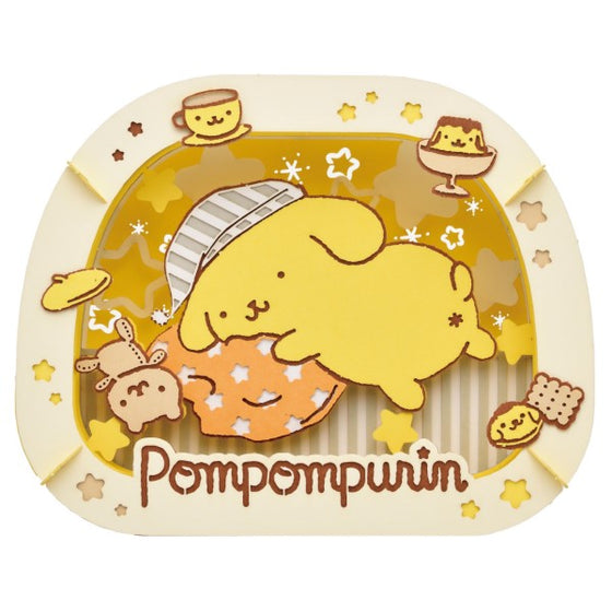 PT-304 PAPER THEATER Sanrio Characters - Nemunemu Pudding 紙劇場 布甸狗