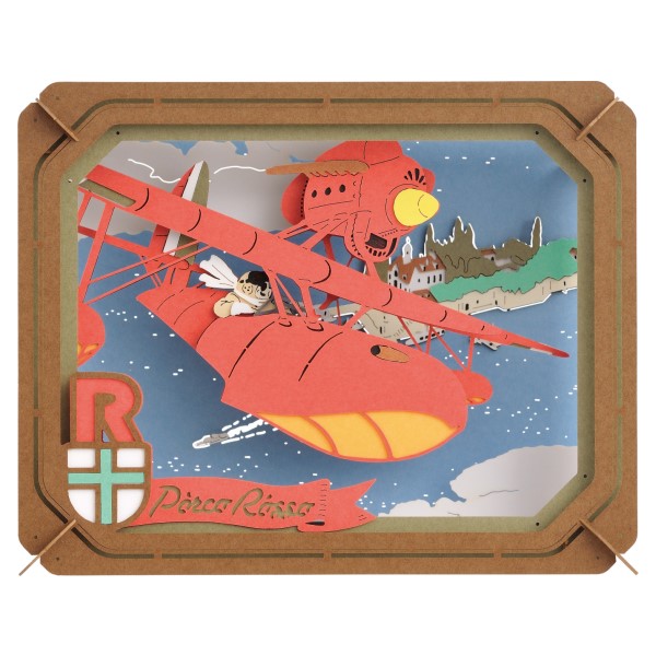 PT-064N PAPER THEATER Porco Rosso - From the Adriatic Sea (2023 May Resale ver.) 吉卜力 飛天紅豬俠 紙劇場