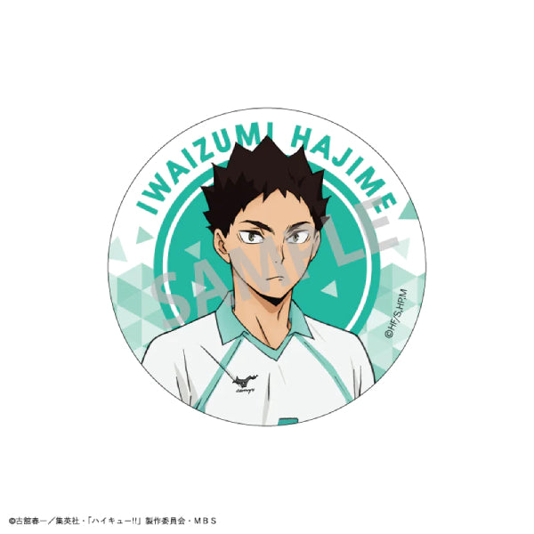 Haikyu!! Trading Hologram Can Badge B (Set of 7) 排球少年 襟章
