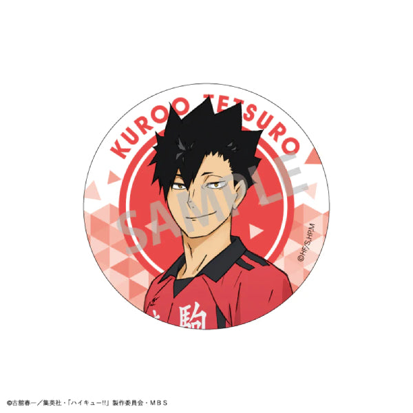 Haikyu!! Trading Hologram Can Badge B (Set of 7) 排球少年 襟章