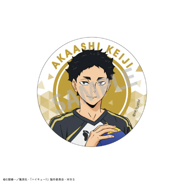 Haikyu!! Trading Hologram Can Badge B (Set of 7) 排球少年 襟章