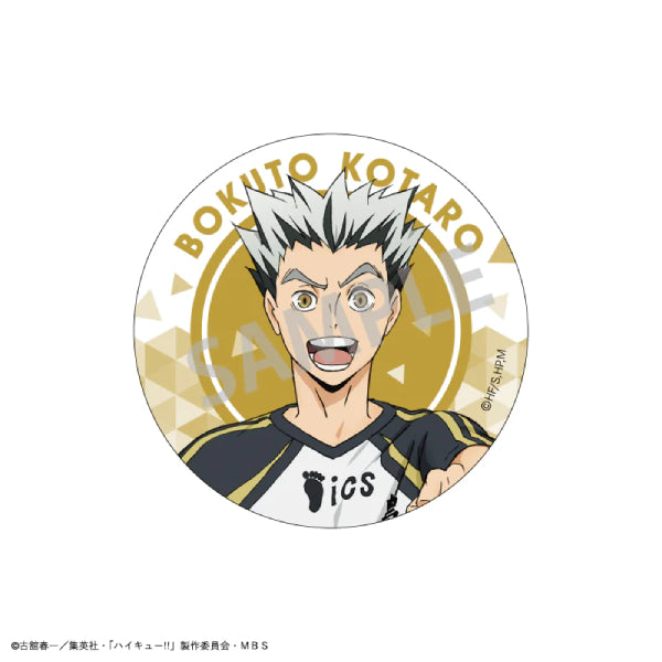 Haikyu!! Trading Hologram Can Badge A (Set of 7) 排球少年 襟章