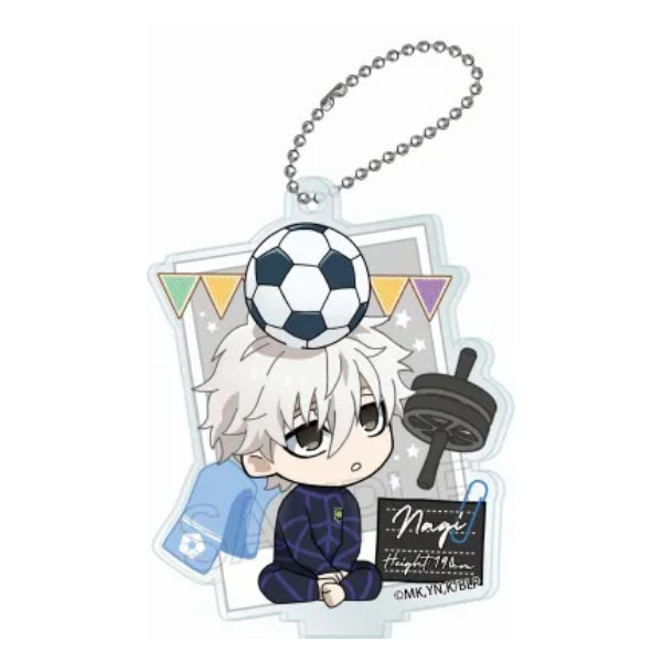 Blue Lock Tojicolle Training Acrylic Key Chain (Set of 6) 藍色監獄 鎖匙扣 掛飾 吊飾